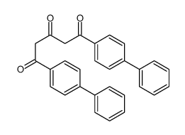 1,5-bis(4-phenylphenyl)pentane-1,3,5-trione Structure