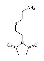 1-[2-(2-aminoethylamino)ethyl]pyrrolidine-2,5-dione结构式