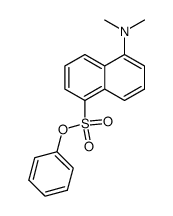 Phenyl[5-(dimethylamino)-1-naphtylsulfonyl] ether Structure