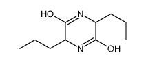 3,6-dipropylpiperazine-2,5-dione结构式