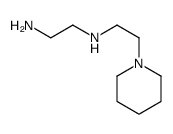 N-(PIPERIDINOETHYL)ETHYLENEDIAMINE Structure