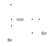 trimethyl(2-trimethylstannylethyl)stannane Structure