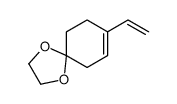 8-ethenyl-1,4-dioxaspiro[4.5]dec-7-ene结构式