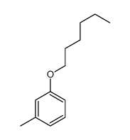 1-hexoxy-3-methylbenzene结构式