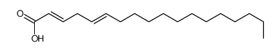 octadeca-2,5-dienoic acid结构式