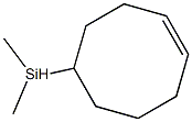 4-环辛基二甲基硅烷结构式