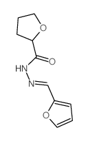 N-(2-furylmethylideneamino)oxolane-2-carboxamide Structure