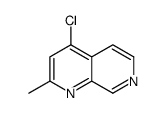 4-Chloro-2-methyl-1,7-naphthyridine结构式