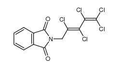 N-(2,3,4,5,5-pentachloro-penta-2,4-dienyl)-phthalimide Structure