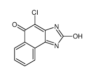 4-chloro-3H-benzo[e]benzimidazole-2,5-dione结构式