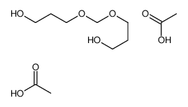 acetic acid,3-(3-hydroxypropoxymethoxy)propan-1-ol结构式
