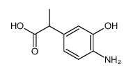 4-amino-5-hydroxyphenyl-2-methylacetic acid结构式