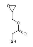 oxiran-2-ylmethyl 2-sulfanylacetate结构式