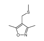 Isoxazole, 3,5-dimethyl-4-[(methylthio)methyl]- (9CI) picture