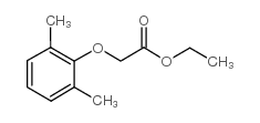 Acetic acid,2-(2,6-dimethylphenoxy)-, ethyl ester Structure