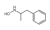 Hydroxylamine, N-(alpha-methylphenethyl)-, hydrochloride, (+-)- Structure