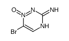 6-bromo-1-oxido-1,2,4-triazin-1-ium-3-amine Structure