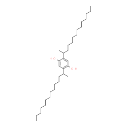 bis(1-methyltridecyl)hydroquinone Structure