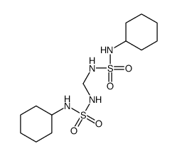 N,N'-bis(cyclohexylsulfamoyl)methanediamine结构式