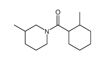 3-Methyl-1-[(2-methylcyclohexyl)carbonyl]piperidine picture