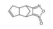 4a,5,7a,8-tetrahydro-4,8-methano-4H-indeno<5,6-c><1,2,5>oxadiazole 1-oxide Structure