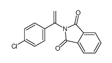 2-[1-(4-chlorophenyl)ethenyl]isoindole-1,3-dione结构式
