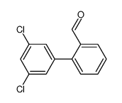 3',5'-Dichloro-biphenyl-2-carbaldehyde结构式