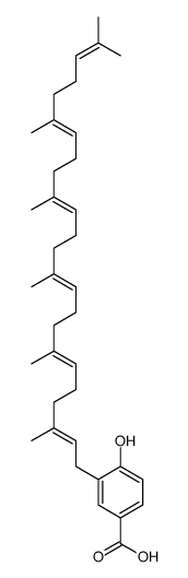 3-hexaprenyl-4-hydroxybenzoic acid结构式