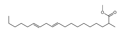 methyl 2-methylnonadeca-10,13-dienoate Structure