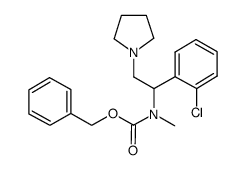 1-PYRROLIDIN-2-(2'-CHLOROPHENYL)-2-(N-CBZ-N-METHYL)AMINO-ETHANE picture