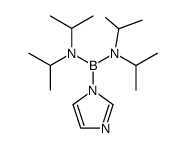 1-[bis(diisopropylamino)boryl]imidazole Structure