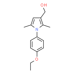 1-(4-ETHOXYPHENYL)-2,5-DIMETHYL-1H-PYRROLE-3-METHANOL Structure