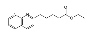 ethyl 5-(1,8-naphthyridin-2-yl)pentanoate Structure