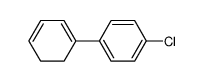 1-(4-Chlorophenyl)-1,3-cyclohexadiene结构式