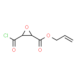 Oxiranecarboxylic acid, 3-(chlorocarbonyl)-, 2-propenyl ester (9CI) Structure