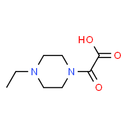 1-Piperazineacetic acid,4-ethyl--alpha--oxo- Structure