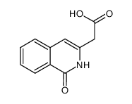 2-(1-Oxo-1,2-dihydroisoquinolin-3-yl)aceticacid Structure