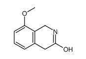 3(2H)-Isoquinolinone,1,4-dihydro-8-methoxy-(9CI) structure