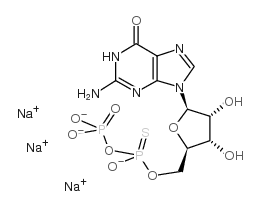 guanosine-5'-o-(1-thiodiphosphate), rp-isomer sodium salt picture