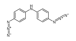 4-Azido-N-(4-azidophenyl)benzenamine结构式