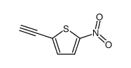 trimethyl((5-nitrothiophen-2-yl)ethynyl)silane结构式