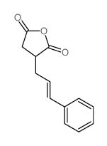 3-cinnamyloxolane-2,5-dione Structure