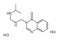 3-[[(propan-2-ylamino)methylamino]methyl]quinazolin-4-one,dihydrochloride结构式
