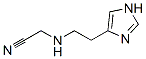 Acetonitrile, [[2-(1H-imidazol-4-yl)ethyl]amino]- (9CI) structure