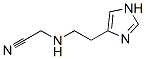 Acetonitrile, [[2-(1H-imidazol-4-yl)ethyl]amino]- (9CI) Structure