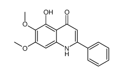 6,7-Dimethoxy-2-phenyl-4,5-quinolinediol结构式