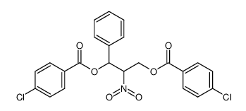 threo-1-phenyl-2-nitro-1,3-propanediol bis(p-chlorobenzoate)结构式