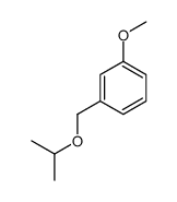 Benzene, 1-methoxy-3-[(1-methylethoxy)methyl]- (9CI) structure