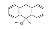 9-methoxy-9-methyl-9,10-dihydroanthracene Structure