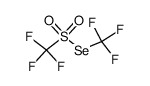 Se-trifluoromethyl trifluoromethanesulfonoselenoate结构式